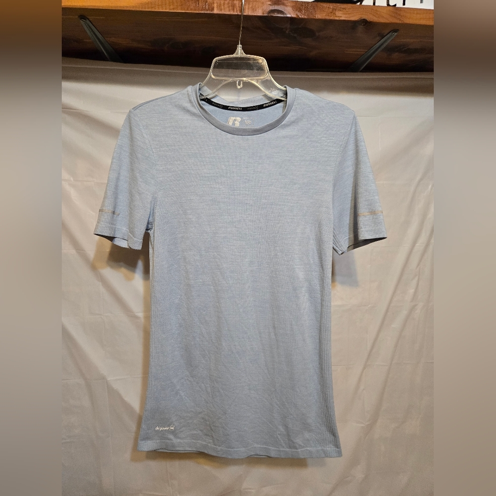 💰4 for $10💰 Russell Athletic Men's Sky Blue Short Sleeve Top